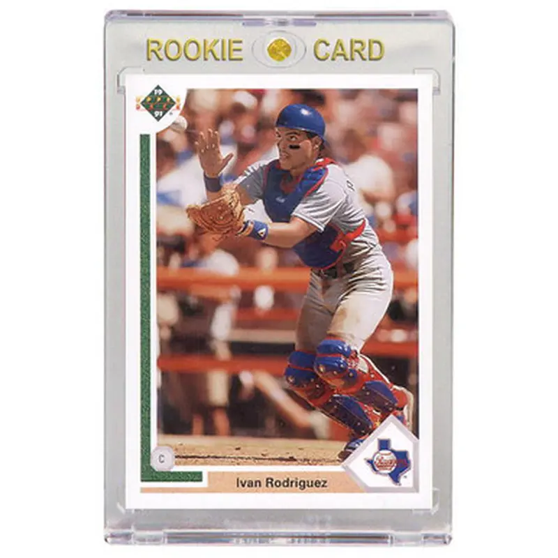 Ivan Rodriguez Texas Rangers 1991 Upper Deck Final Edition # 55F Rookie Card 