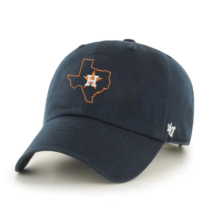 Mens 47 Brand Houston Astros Navy Clean Up Adjustable Cap 