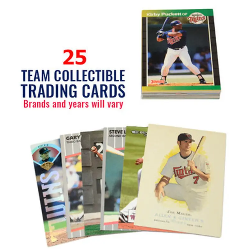 Minnesota Twins 25 Card Team Baseball Card Lot 