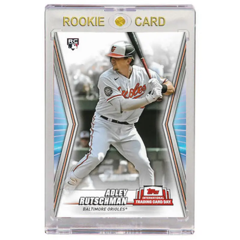 Adley Rutschman Baltimore Orioles 2023 Topps National Card Day # 1 Rookie Card 