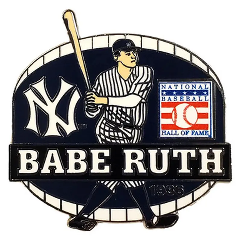 Babe Ruth New York Yankees Hall of Fame Class of 1936 Collectors Pin 