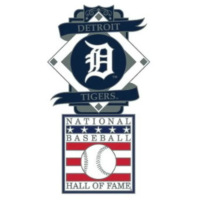 Detroit Tigers Baseball Hall of Fame Logo Exclusive Collector's Pin 
