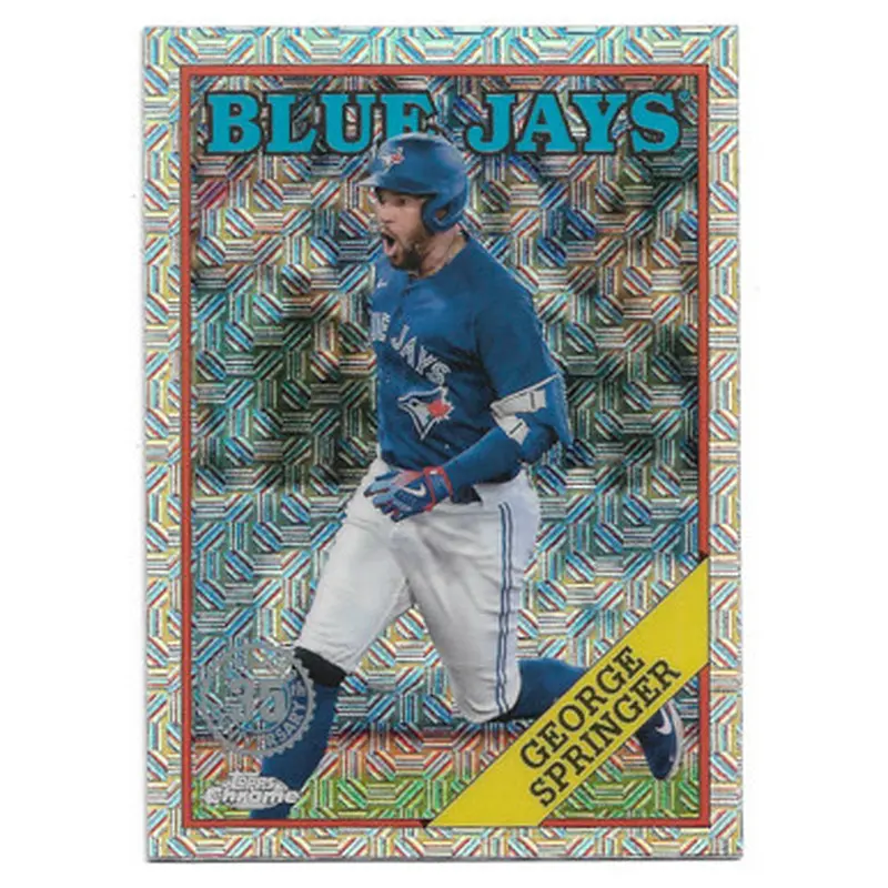 George Springer 2023 Topps Series 2 35th Silver Pack Chrome # 65 