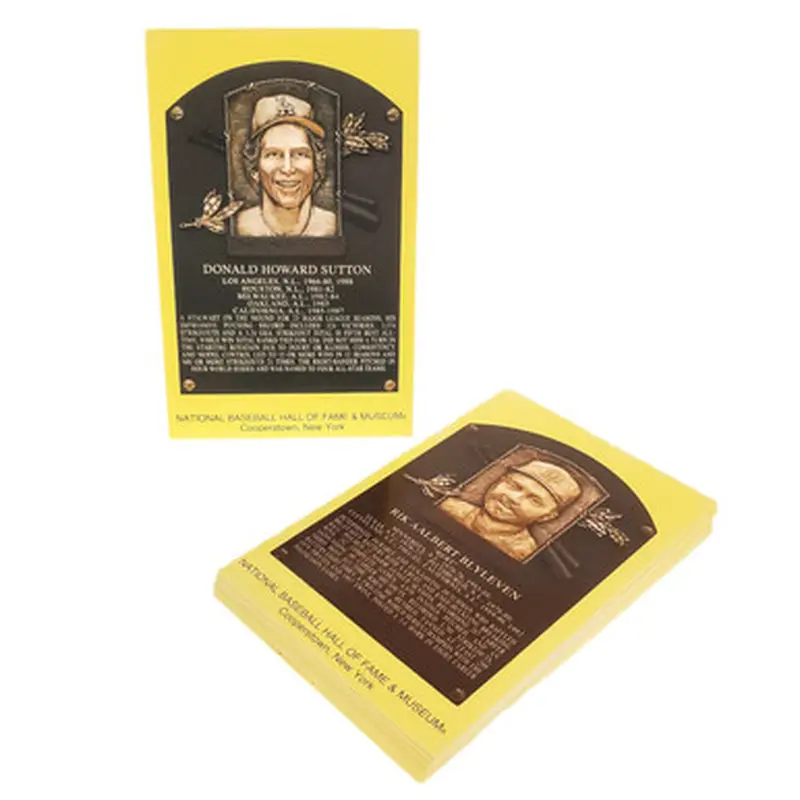 Los Angeles Angels Baseball Hall of Fame Plaque Postcard Team Set (15) 
