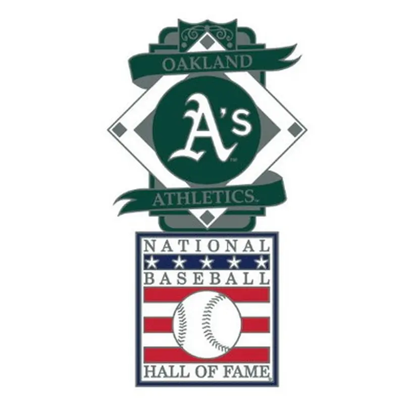 Oakland Athletics Baseball Hall of Fame Logo Exclusive Collector's Pin 