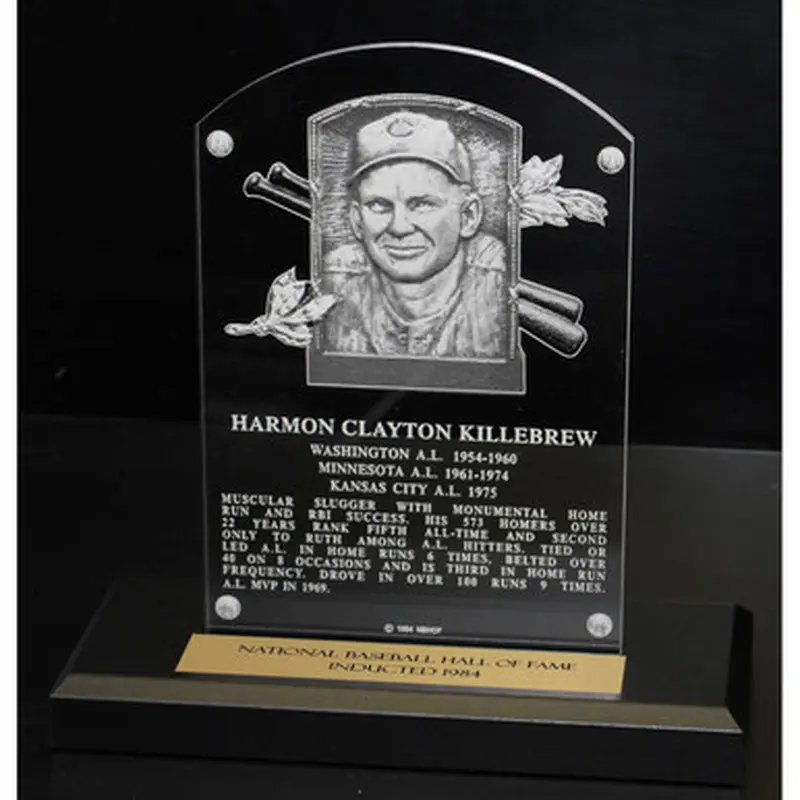 Harmon Killebrew Acrylic Replica Hall of Fame Plaque 