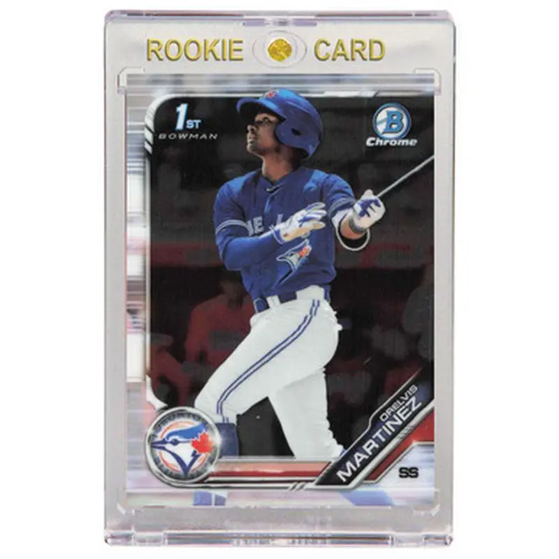 Orelvis Martinez Toronto Blue Jays 2019 Bowman Chrome Prospects # 69 Rookie Card 