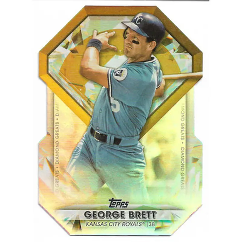 George Brett 2022 Topps Diamond Greats Die Cut # DGDC-35 