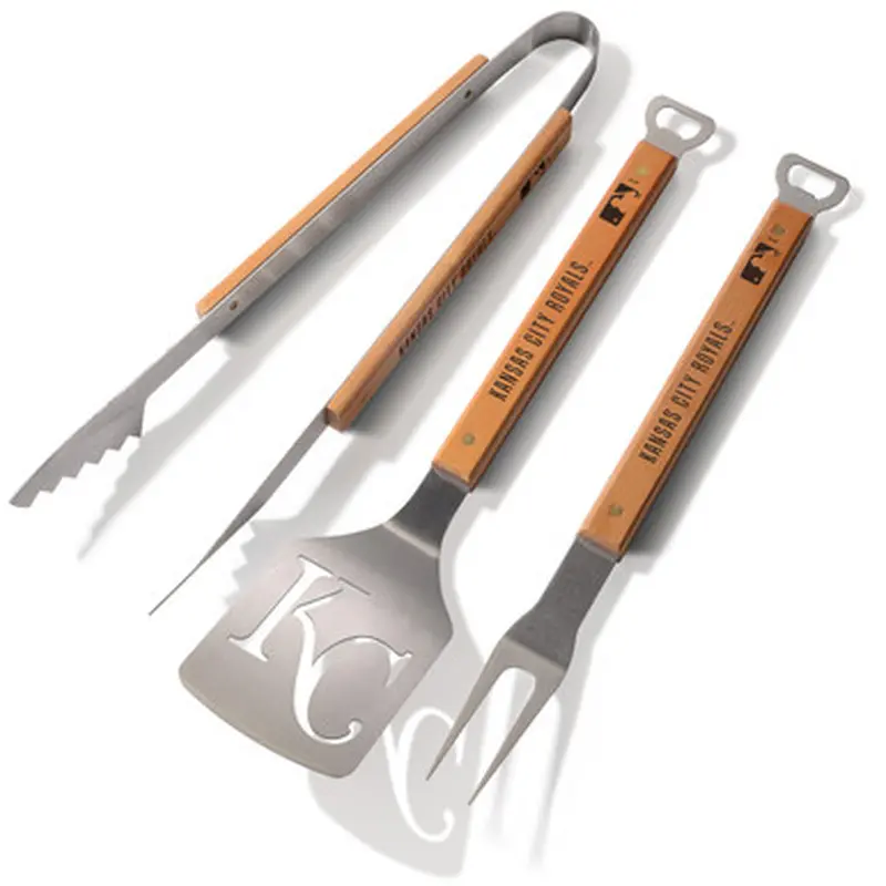 Kansas City Royals Classic Series 3-Piece BBQ Set 