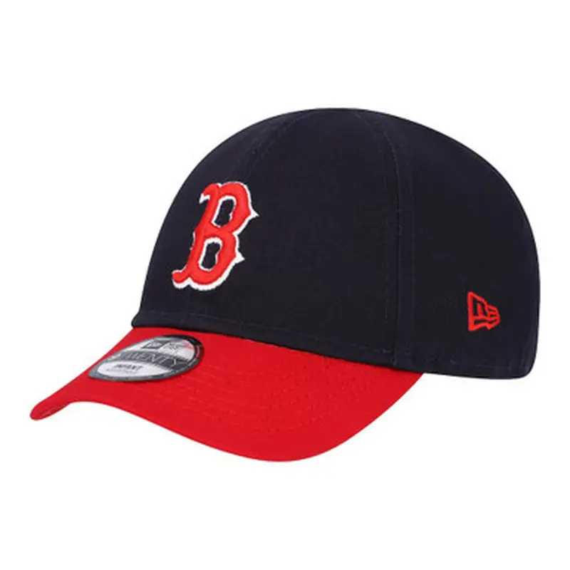 Infant New Era My 1st Boston Red Sox 9TWENTY Flexible Fit Navy and Red Cap 