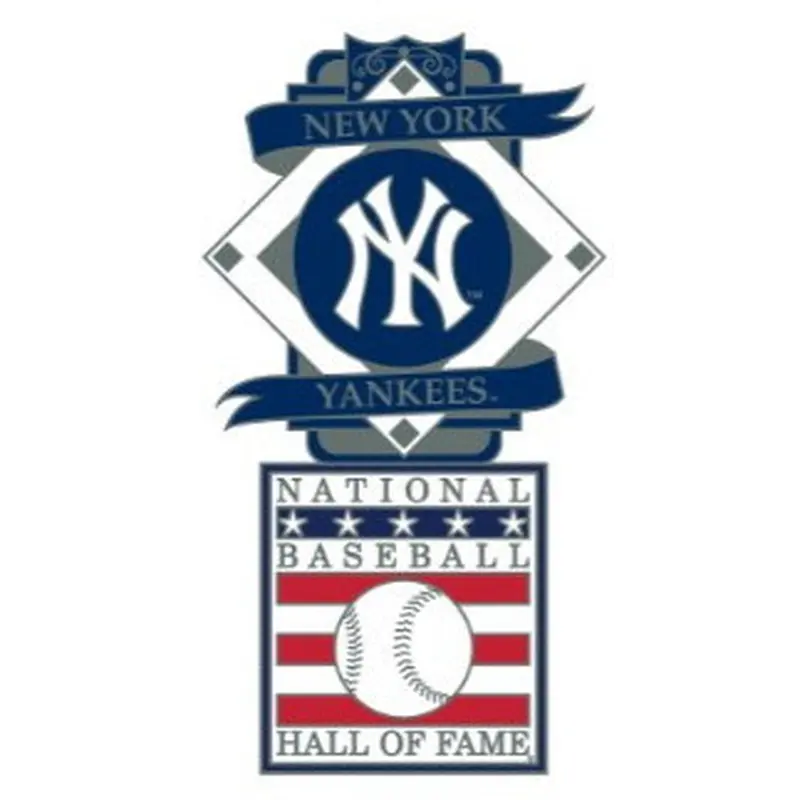 New York Yankees Baseball Hall of Fame Logo Exclusive Collector's Pin 