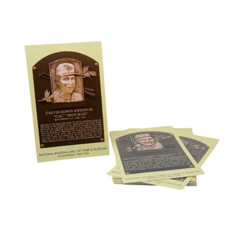 Baltimore Orioles Baseball Hall of Fame Plaque Postcard Team Set (22) 