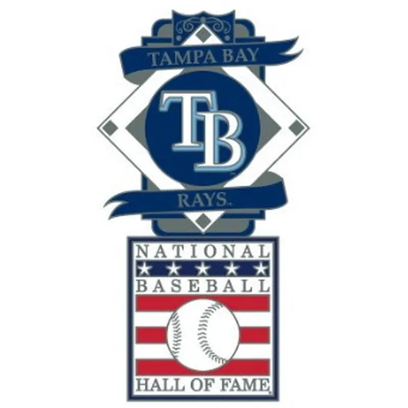 Tampa Bay Rays Baseball Hall of Fame Logo Exclusive Collector's Pin 