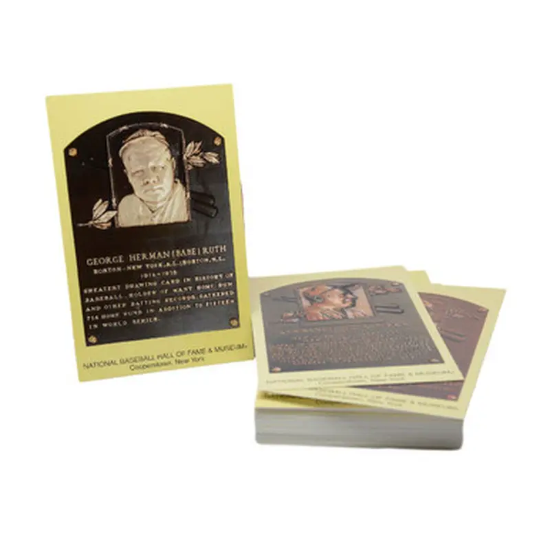 New York Yankees Baseball Hall of Fame Plaque Postcard Team Set (61) 