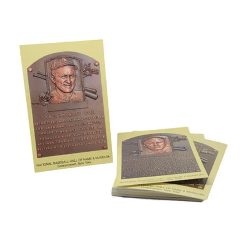 Detroit Tigers Baseball Hall of Fame Plaque Postcard Team Set (28) 