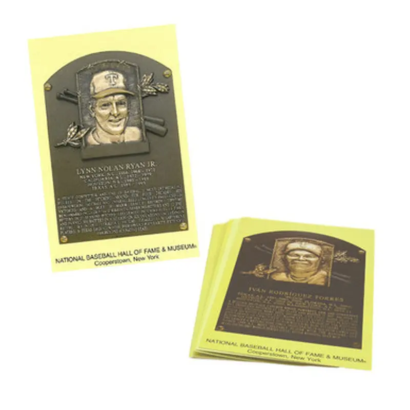 Texas Rangers Baseball Hall of Fame Plaque Postcard Team Set (13) 