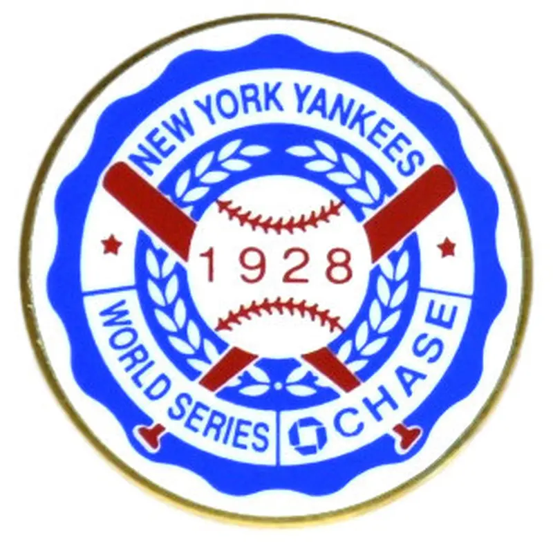 New York Yankees 1928 World Series Champions Logo Stadium Chase Pin 