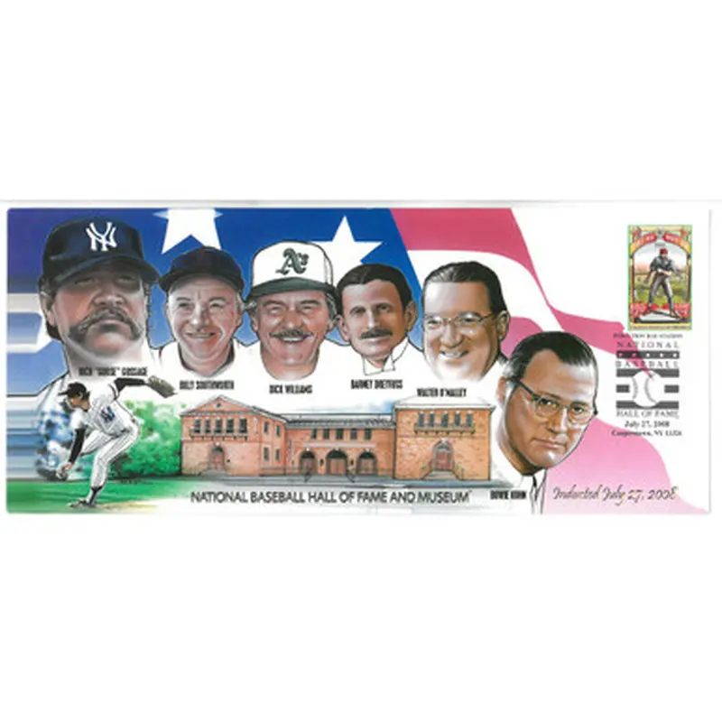 Photo File Baseball Hall of Fame 2008 Induction Cachet 