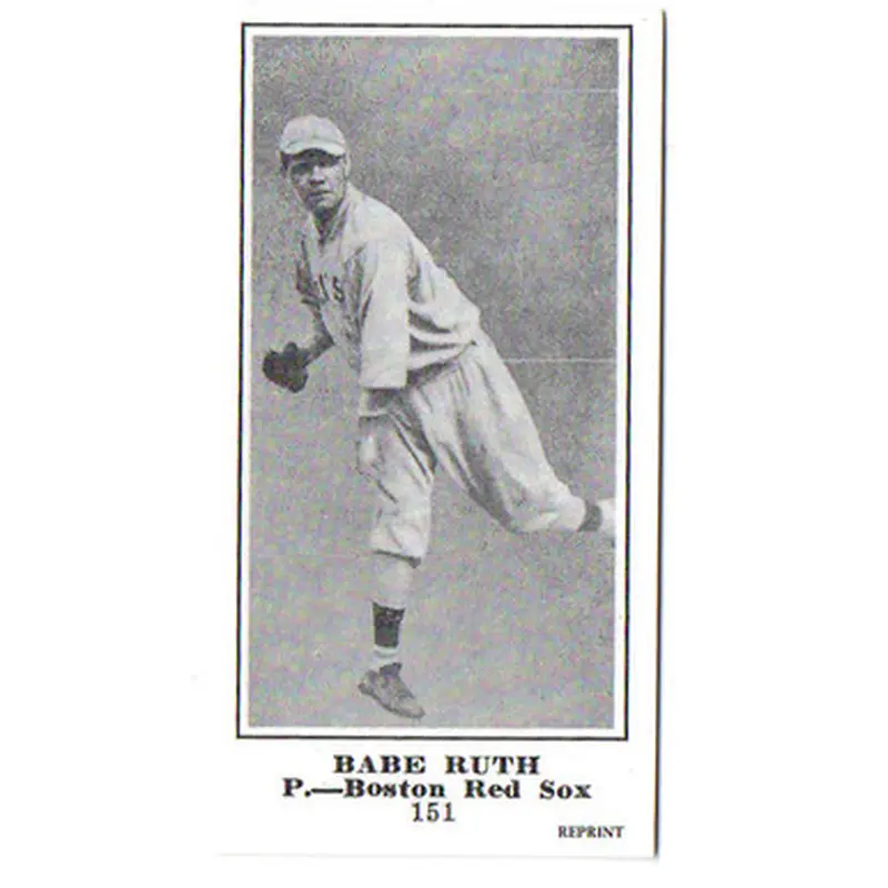M101-5 Babe Ruth Reprint Rookie Card 