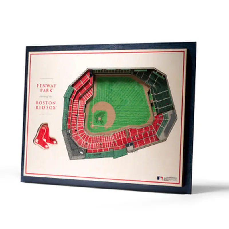 Boston Red Sox 5 Layer 17 x 13 StadiumViews 3D Wall Art 