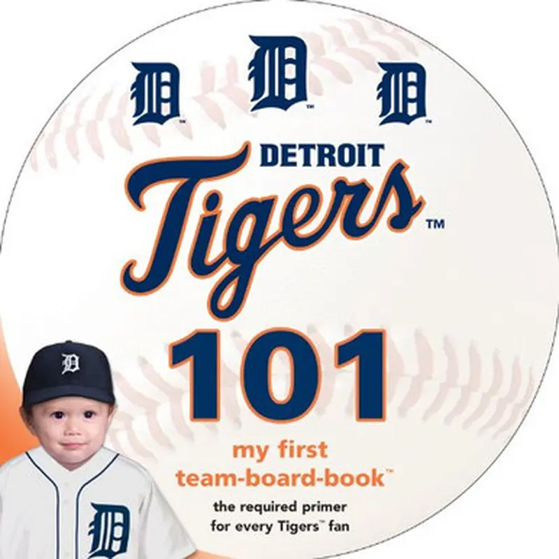 Detroit Tigers 101 Baby Board Book 