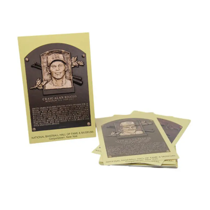 Houston Astros Baseball Hall of Fame Plaque Postcard Team Set (12) 
