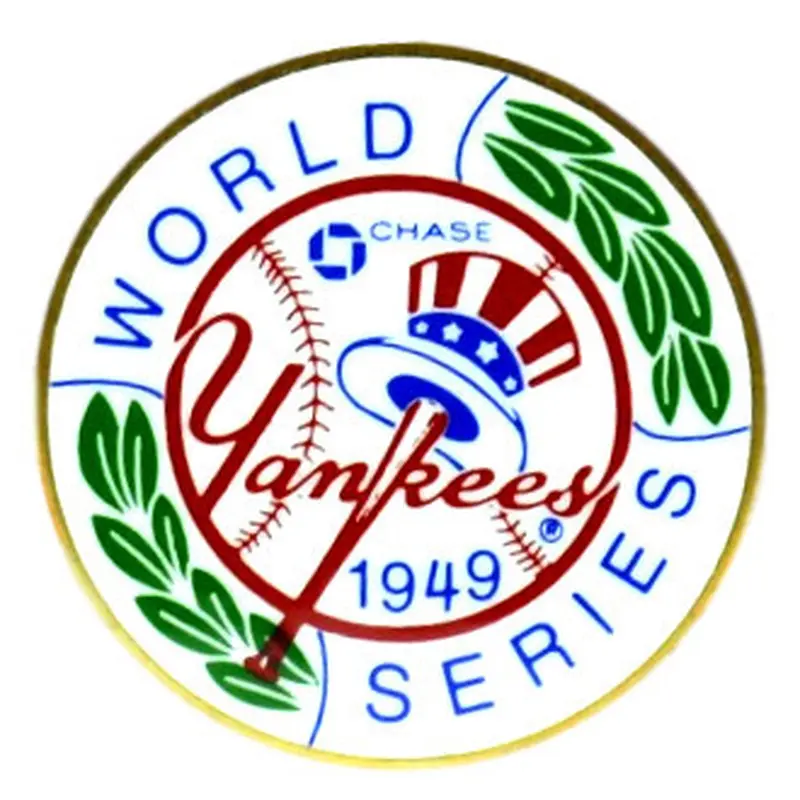 New York Yankees 1949 World Series Champions Logo Stadium Chase Pin 