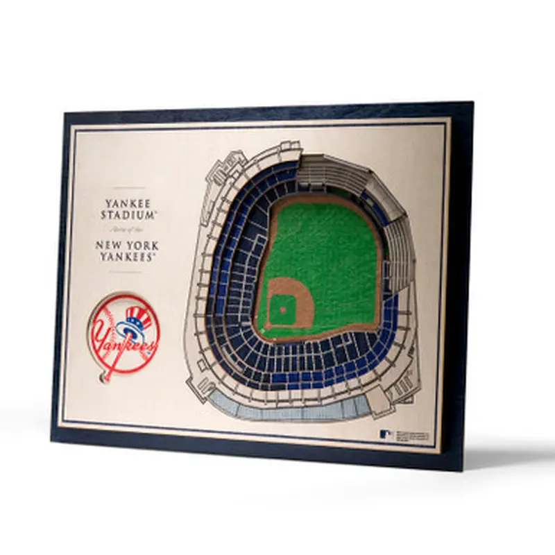 New York Yankees 5 Layer 17 x 13 StadiumViews 3D Wall Art 