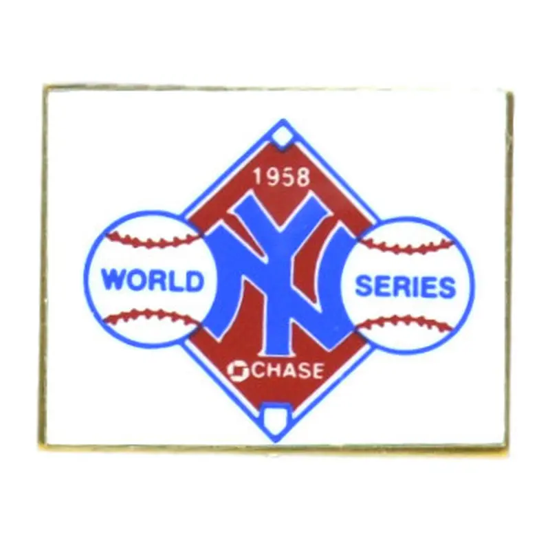 New York Yankees 1958 World Series Champions Logo Stadium Chase Pin 