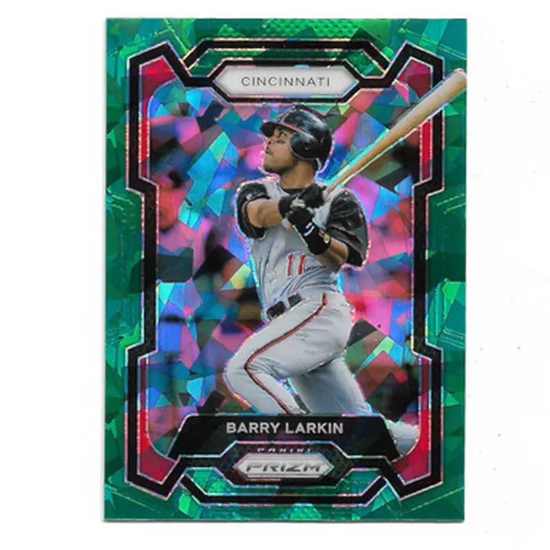 Barry Larkin 2023 Panini Prizm Green Ice # 139 