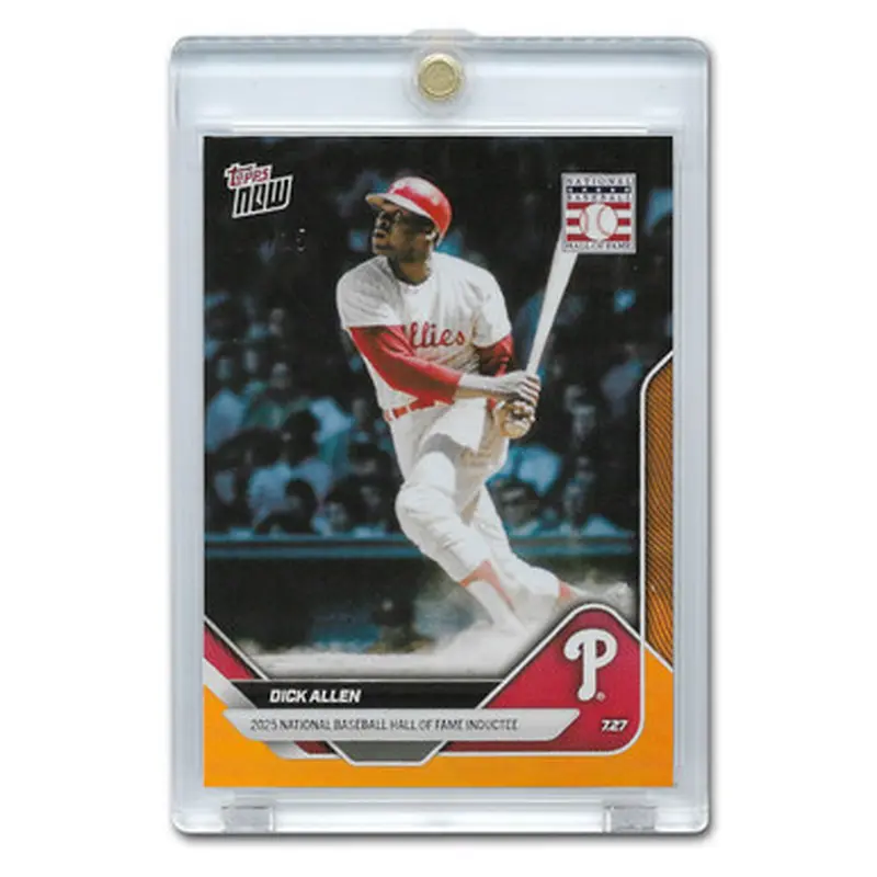 Dick Allen Hall of Fame Induction 2025 Topps Now Card Orange # 472 Ltd Ed of 25 