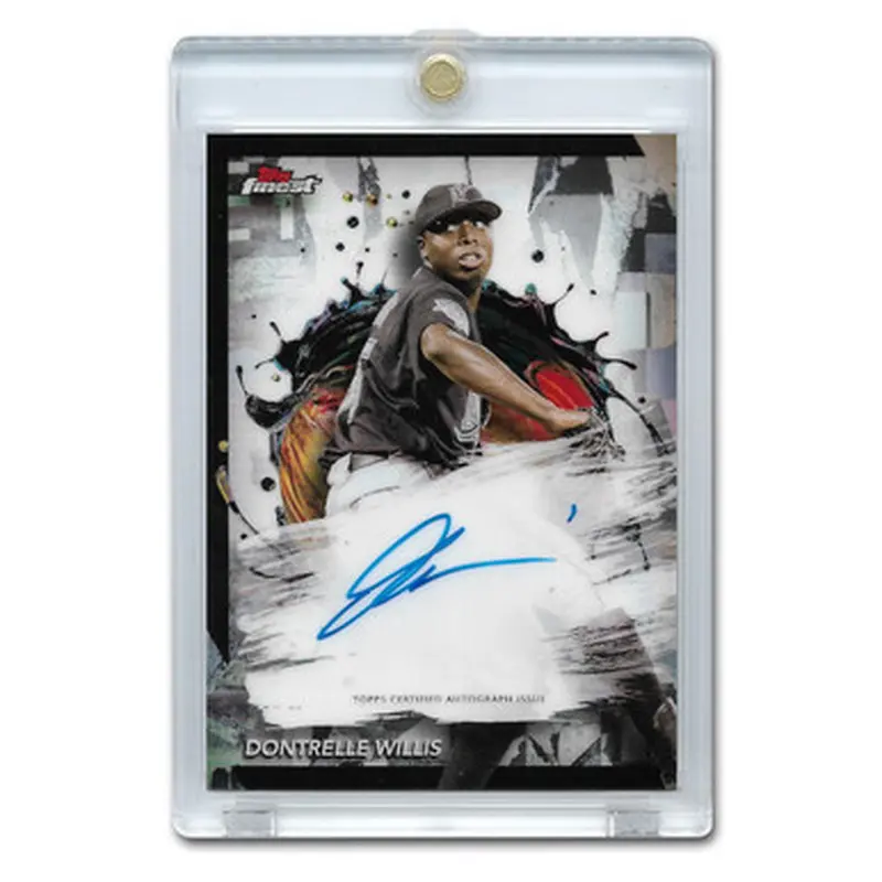 Dontrelle Willis Autographed Card 2024 Topps Finest # FA-DW 