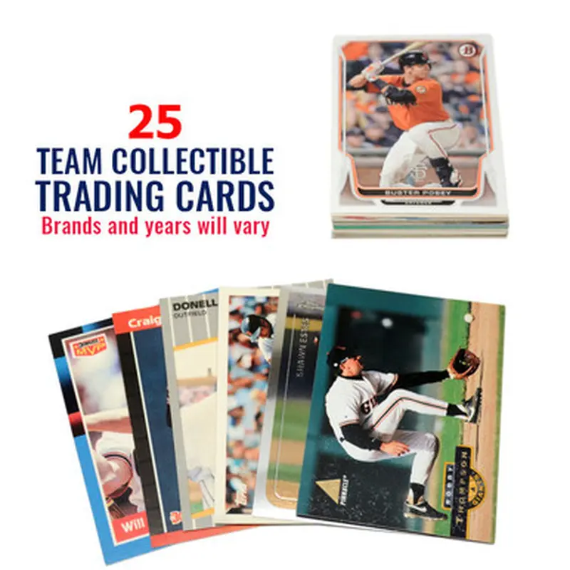 San Francisco Giants 25 Card Team Baseball Card Lot 