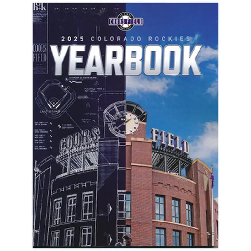 2025 Colorado Rockies Official Team Yearbook 