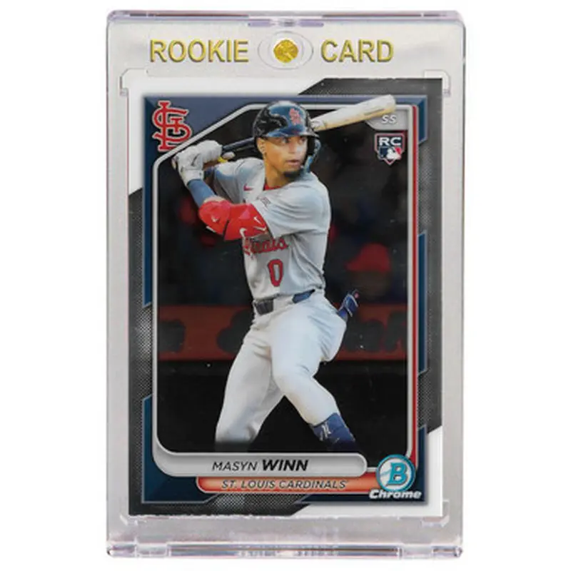 Masyn Winn St. Louis Cardinals 2024 Bowman Chrome # 61 Rookie Card 
