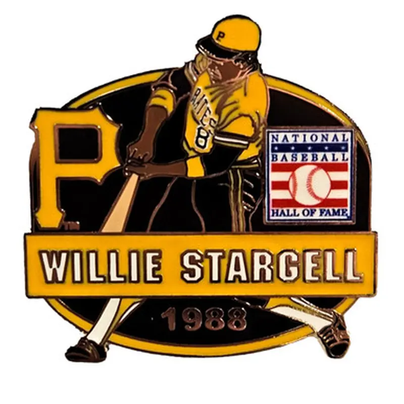 Willie Stargell Pittsburgh Pirates Hall of Fame Class of 1988 Collectors Pin 