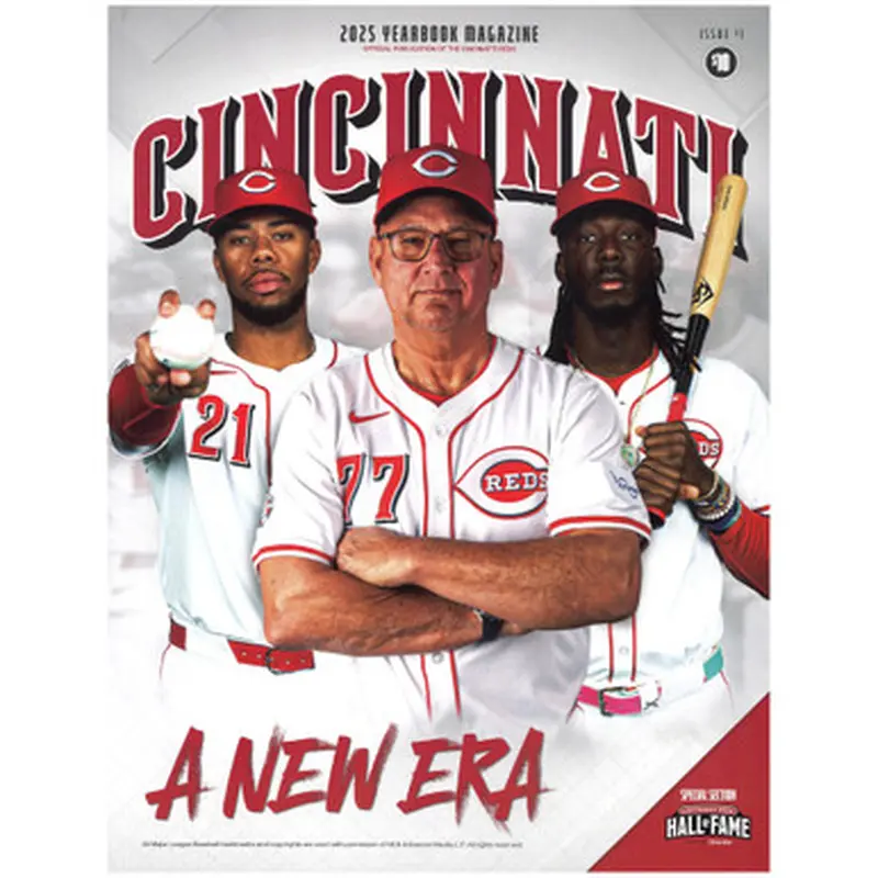 2025 Cincinnati Reds Official Team Yearbook 
