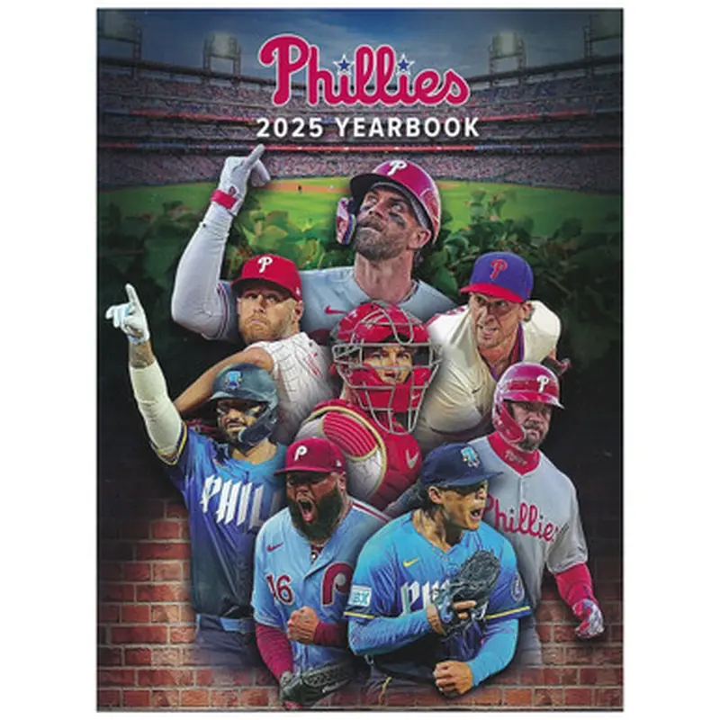 2025 Philadelphia Phillies Official Team Yearbook 