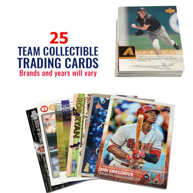 Arizona Diamondbacks 25 Card Team Baseball Card Lot 