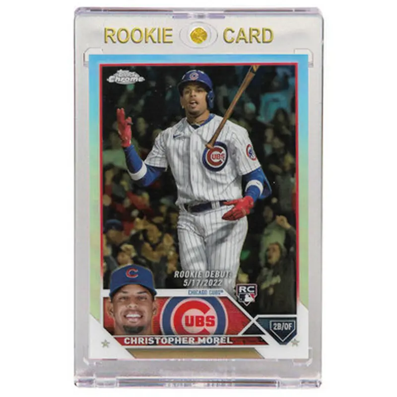 Christopher Morel Chicago Cubs 2023 Topps Chrome Update Refractor # 106 Rookie Card 