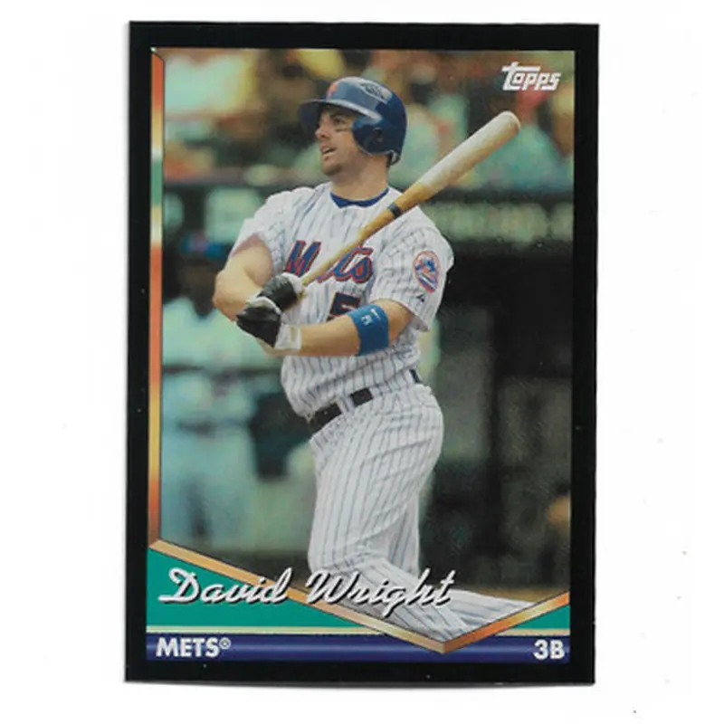 David Wright 2024 Topps Archives Black Foil # 221 