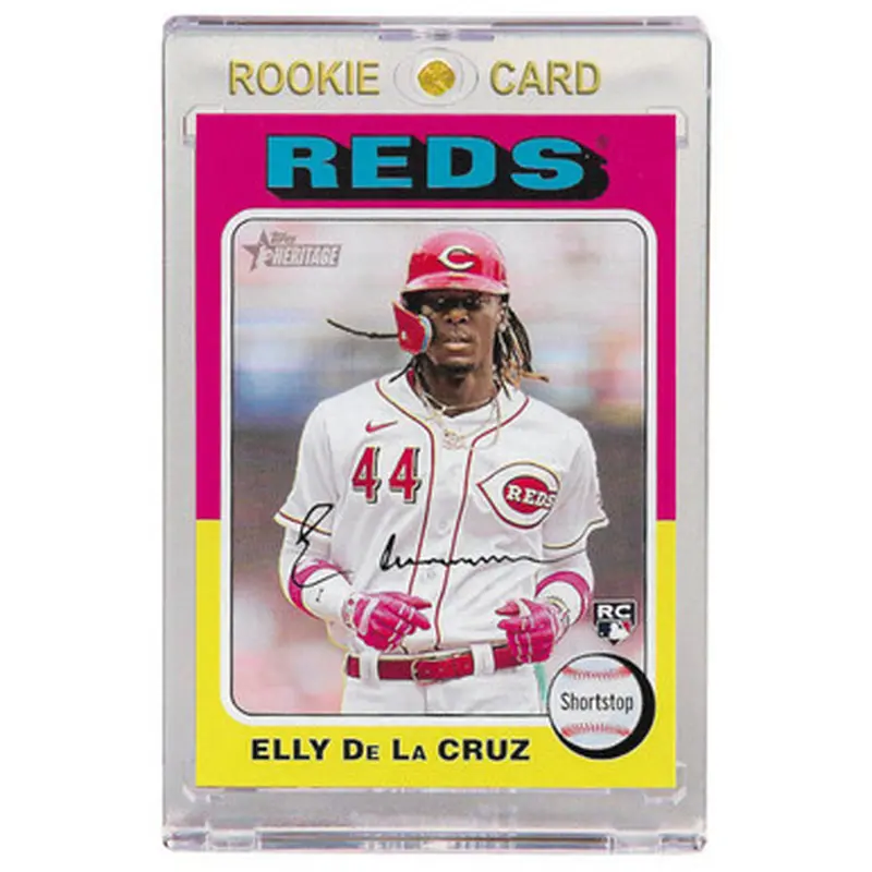 Elly De La Cruz Cincinnati Reds 2024 Topps Heritage # 473 Rookie Card 