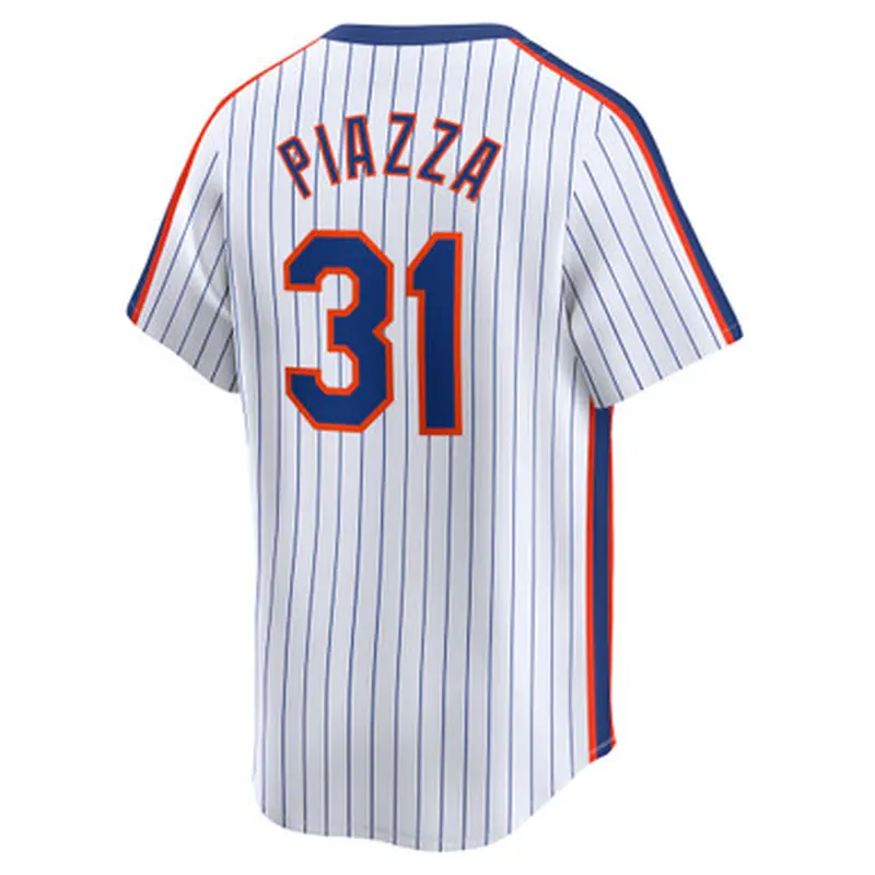 Mens Mike Piazza Nike Vapor Premier Limited New York Mets Home Replica Jersey Size L