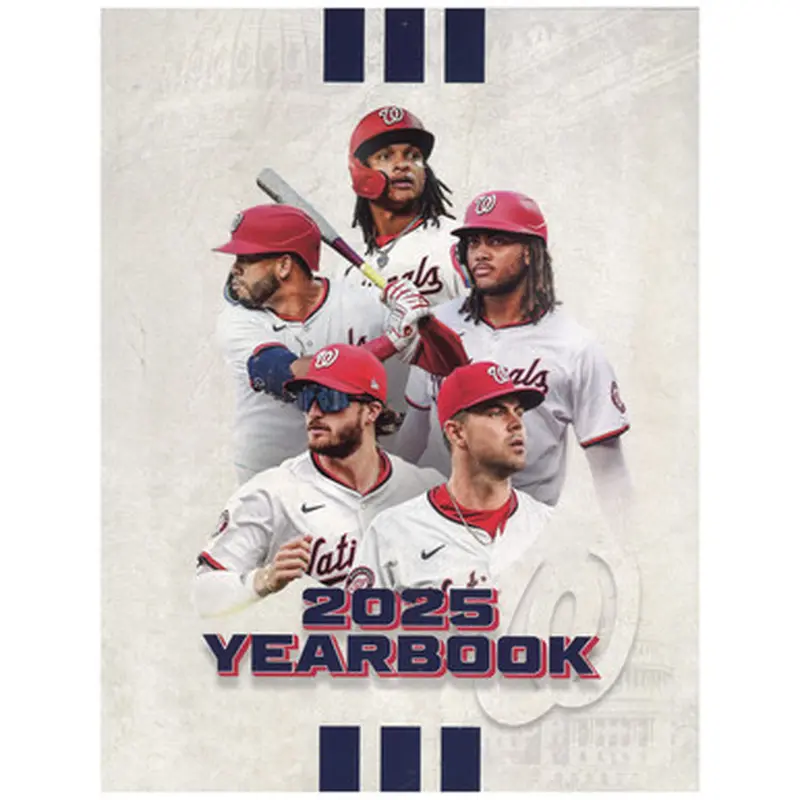 2025 Washington Nationals Official Team Yearbook 
