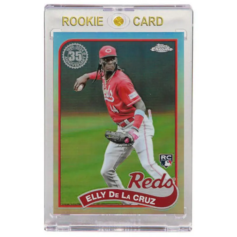 Elly De La Cruz 2024 Topps Chrome 35th Anniversary Refractor # 89-11 Rookie Card 