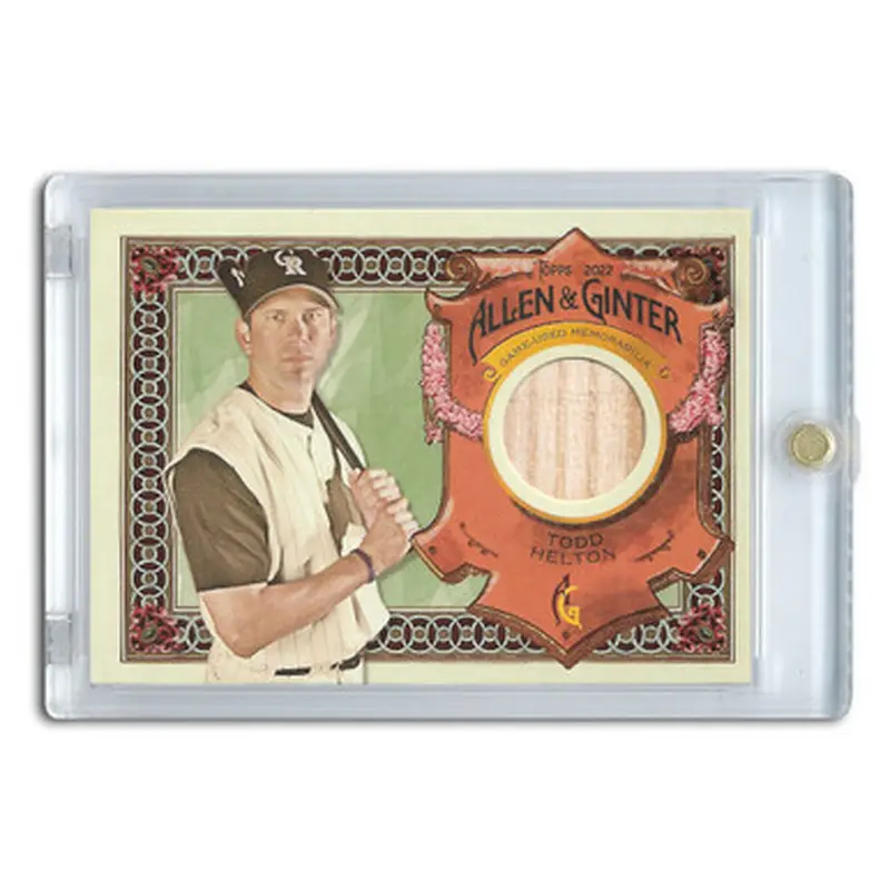 Todd Helton 2022 Topps Allen & Ginter Relic Bat # AGRA-THE 