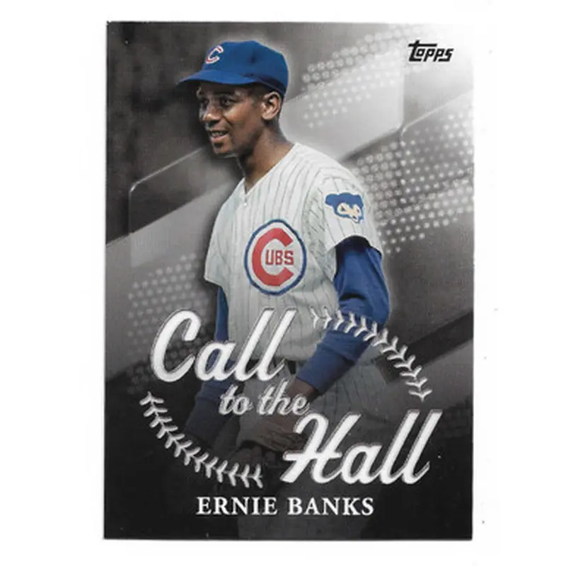Ernie Banks 2025 Topps Call to the Hall # 10 