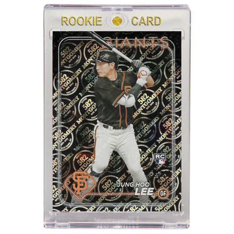 Jung Hoo Lee San Francisco Giants 2024 Topps 582 Montgomery # 691 Rookie Card 