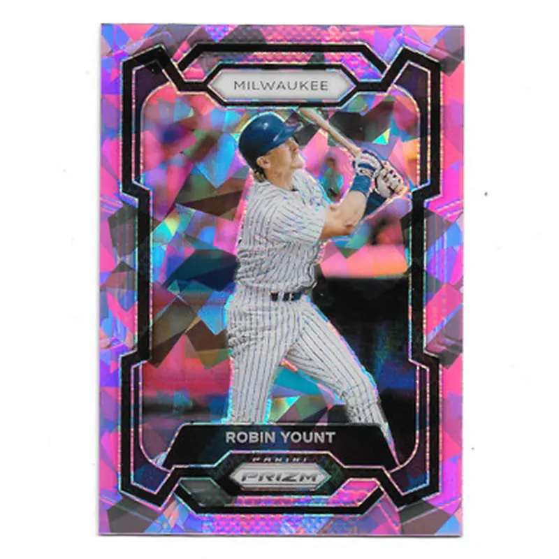 Robin Yount 2024 Panini Prizm Pink Ice # 121 