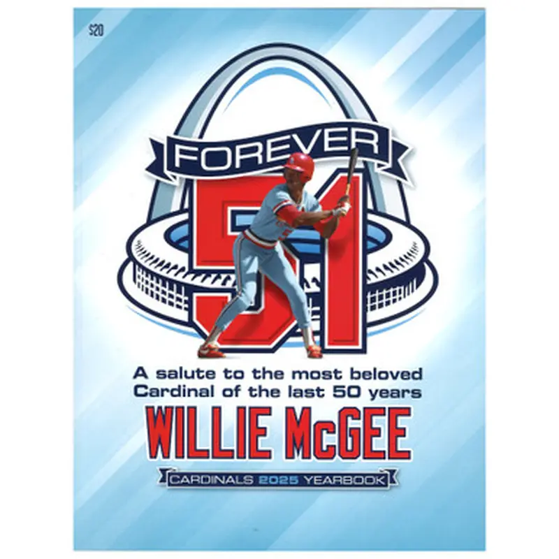 2025 St. Louis Cardinals Official Team Yearbook 